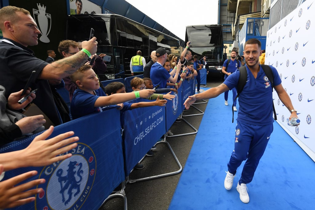 Chelsea fans react as Eden Hazard says he's staying at Stamford Bridge