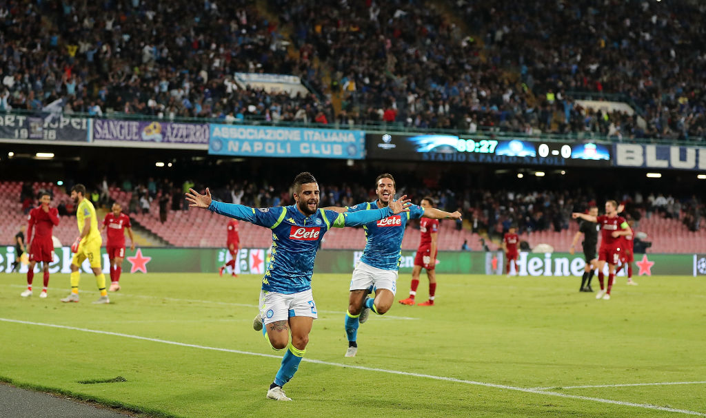 Chelsea fans plea Lorenzo Insigne to sign for them after his late winner for Napoli against Liverpool