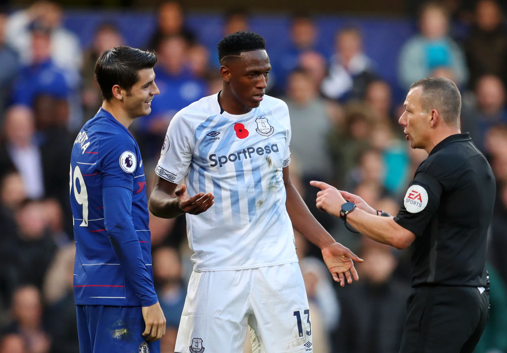 Chelsea fans show their frustration at Alvaro Morata's poor performance against Everton