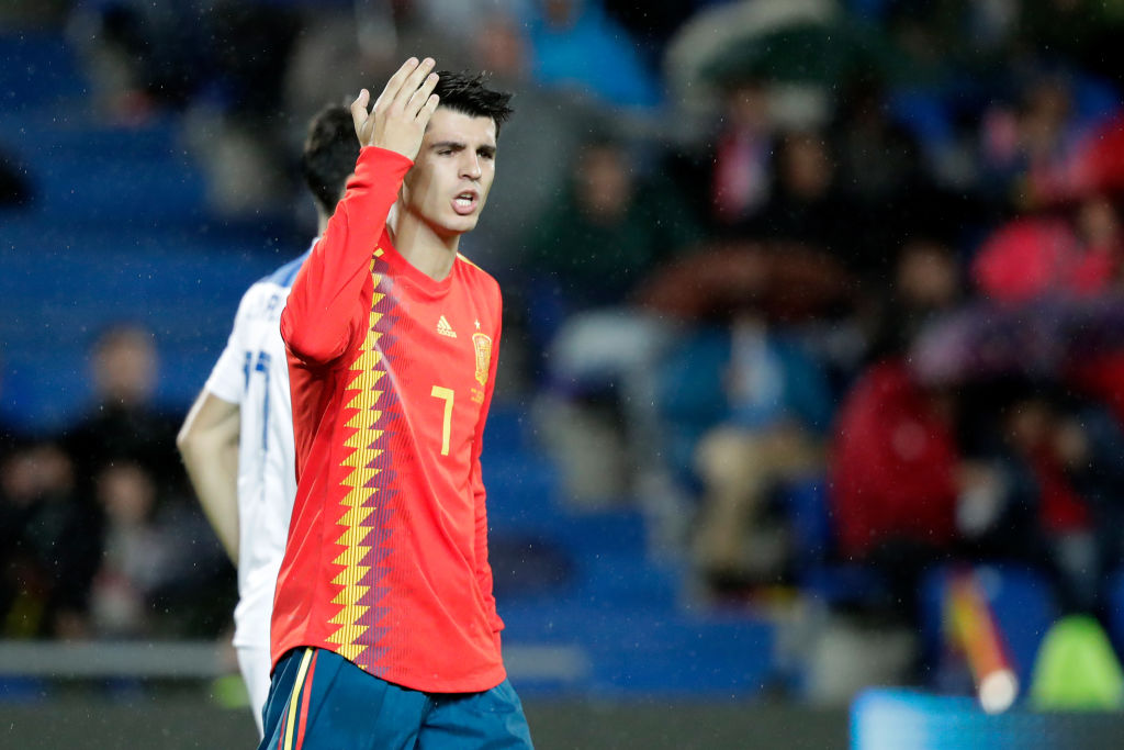 Chelsea fans react to Alvaro Morata’s embarrassing miss for Spain last night