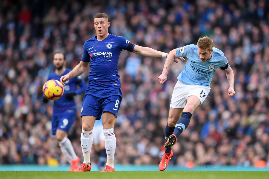 Chelsea fans fume at ‘woeful’ Ross Barkley after thrashing at Manchester City