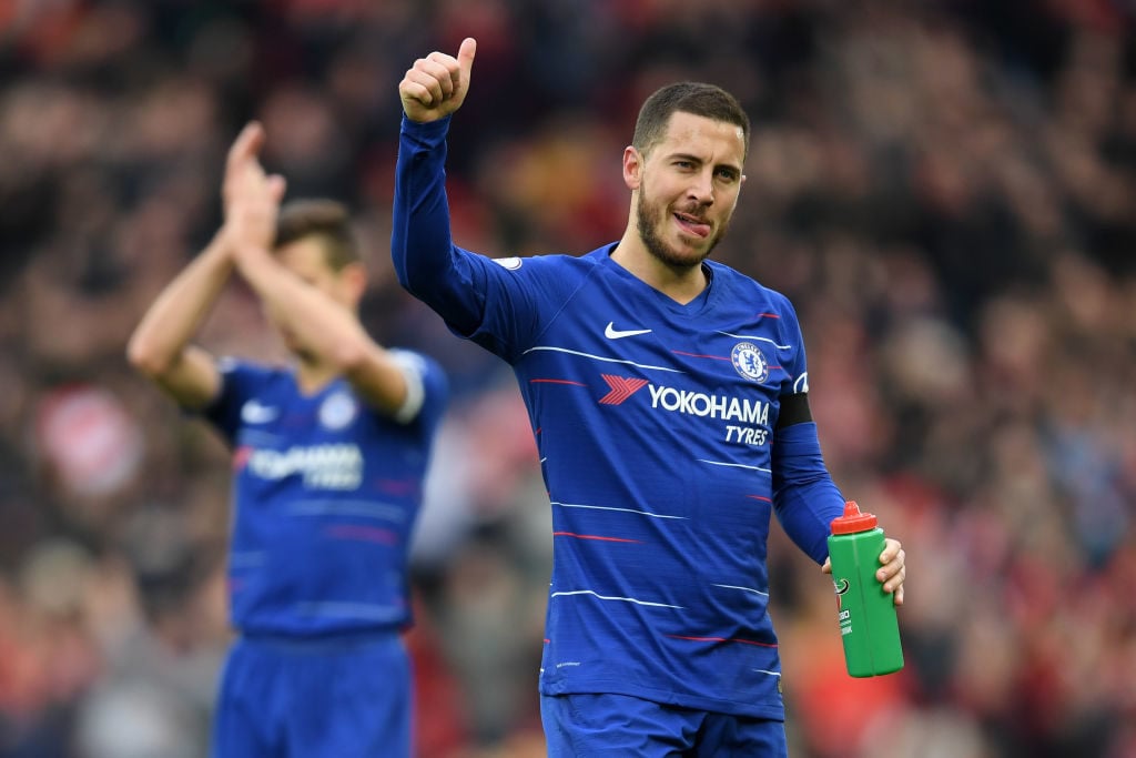 Some Chelsea fans react to Eden Hazard's latest Real Madrid display