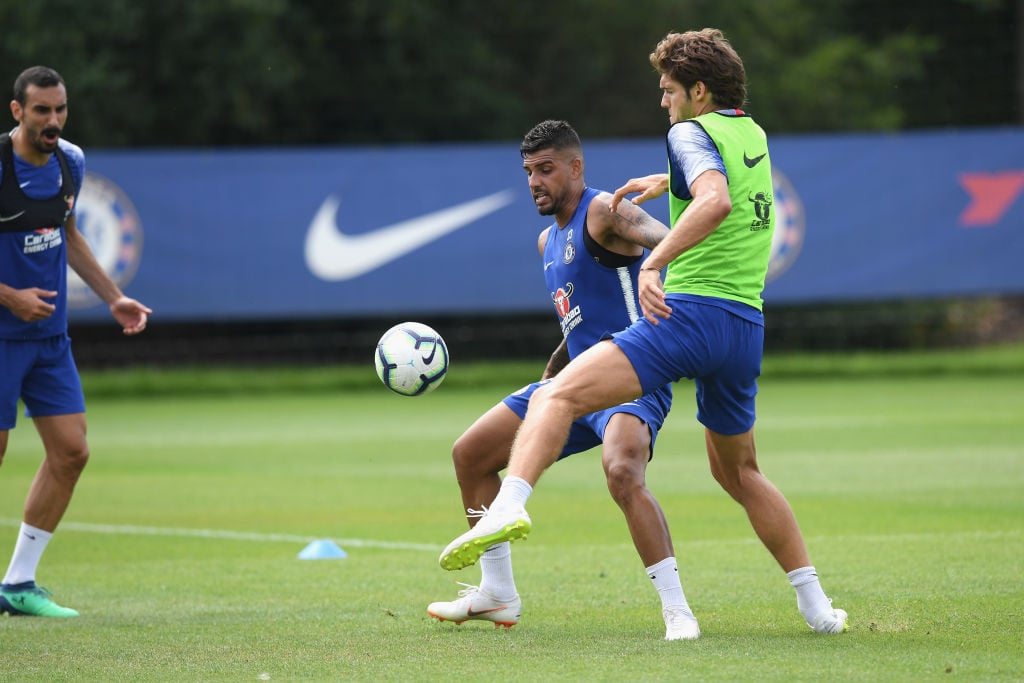 Chelsea fans debate left-back duo Emerson and Marcus Alonso