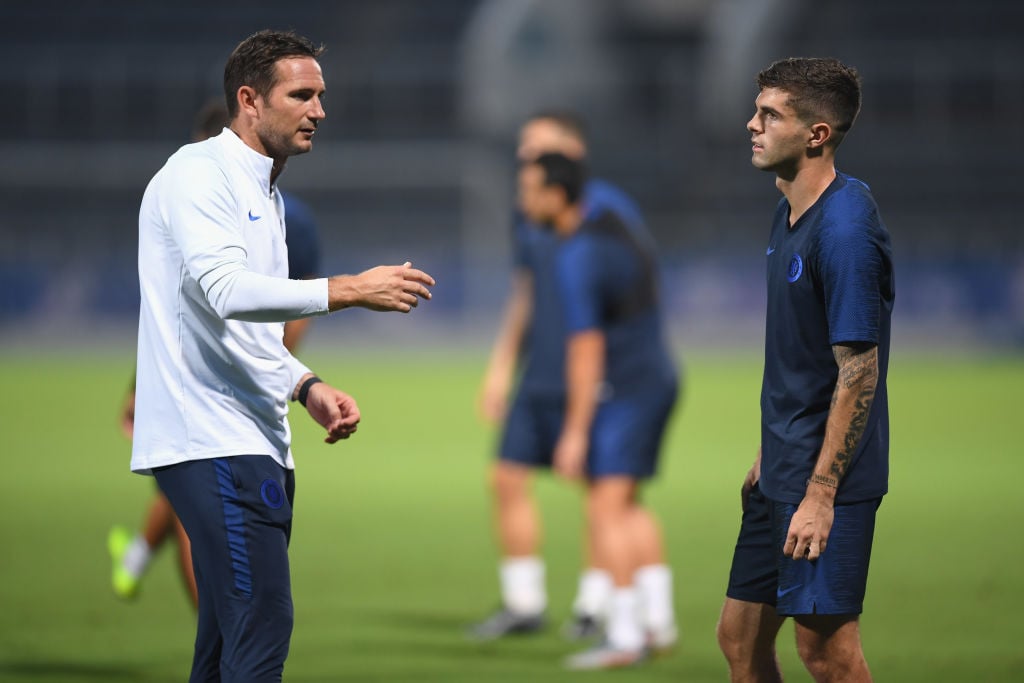 Lampard delivers injury blow as Pulisic could miss first few games of Premier League new season