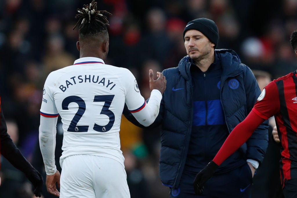 Michy Batshuayi reacts to Frank Lampard sacking at Chelsea