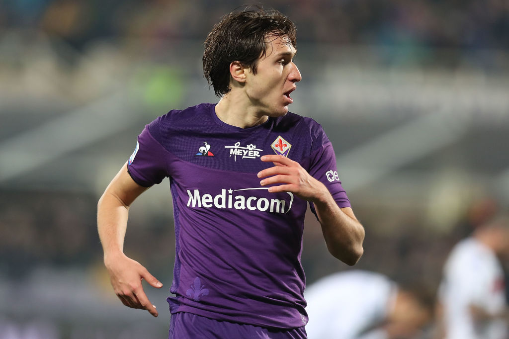 Report: Chelsea in three-way battle for Fiorentina's Federico Chiesa