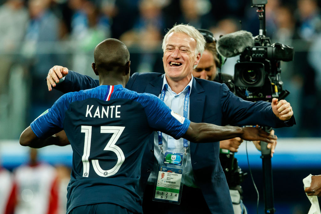 Didier Deschamps praises Chelsea over N'Golo Kante treatment