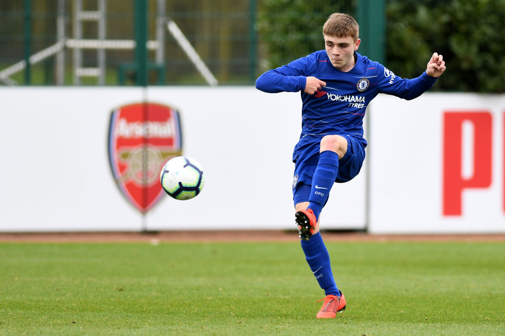 Chelsea teenager names N'Golo Kante as his role model as he trains with first-team