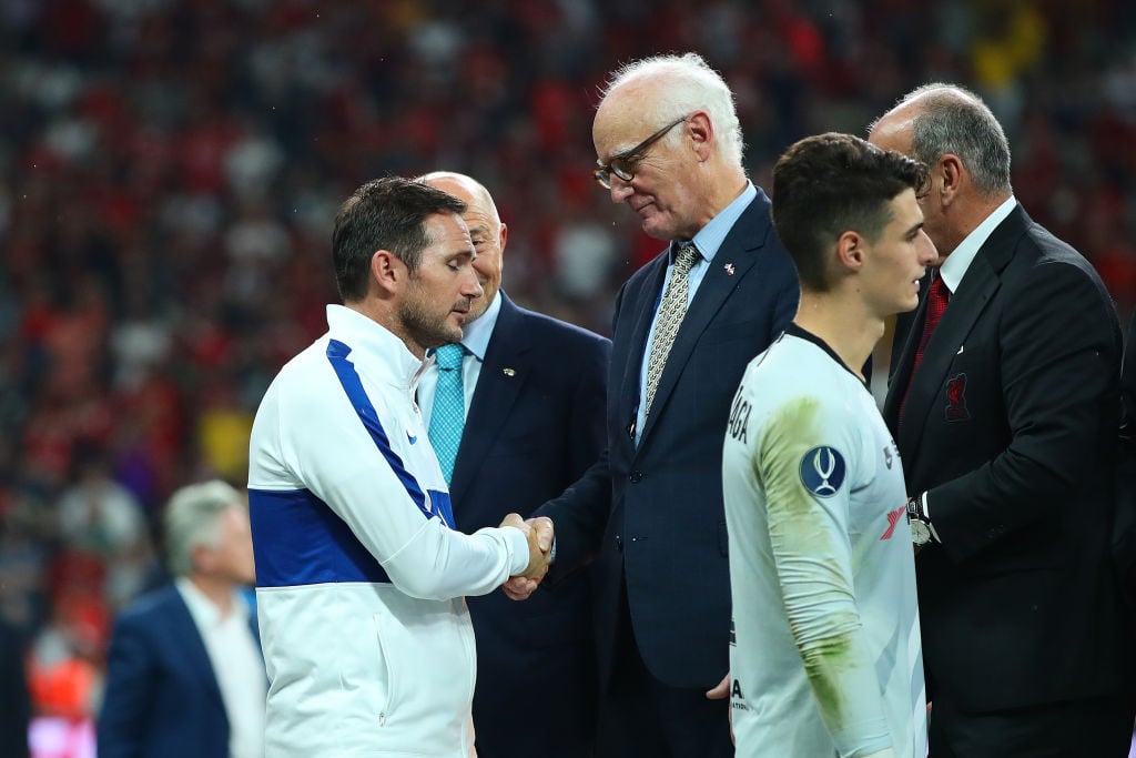 Chelsea chairman Bruce Buck shows support to Frank Lampard after 'a very succcessful season'