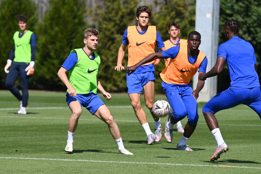 Ziyech and Werner look sharp in training, but can't help Chelsea v Bayern Munich