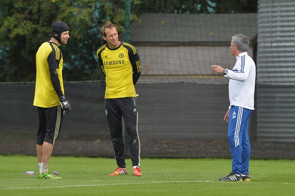 Soccer - Barclays Premier League - Chelsea Training Session - Cobham Training Ground