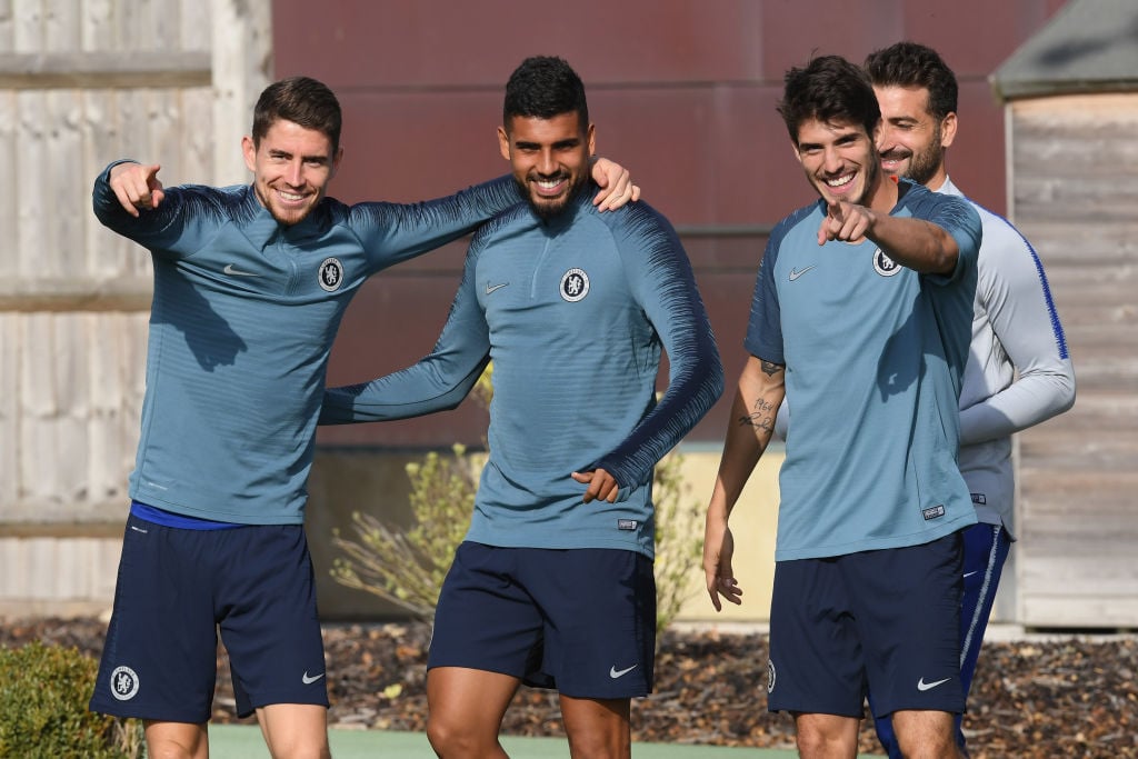 Chelsea Training and Press Conference
