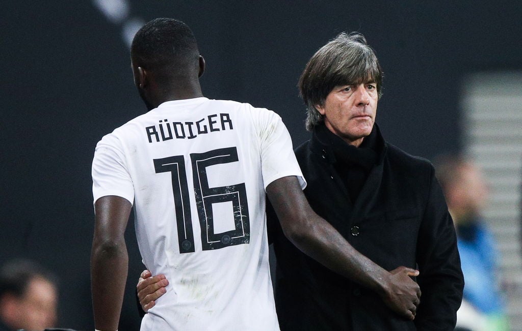 Antonio Rudiger could leave Chelsea in January says Germany boss Joachim Low