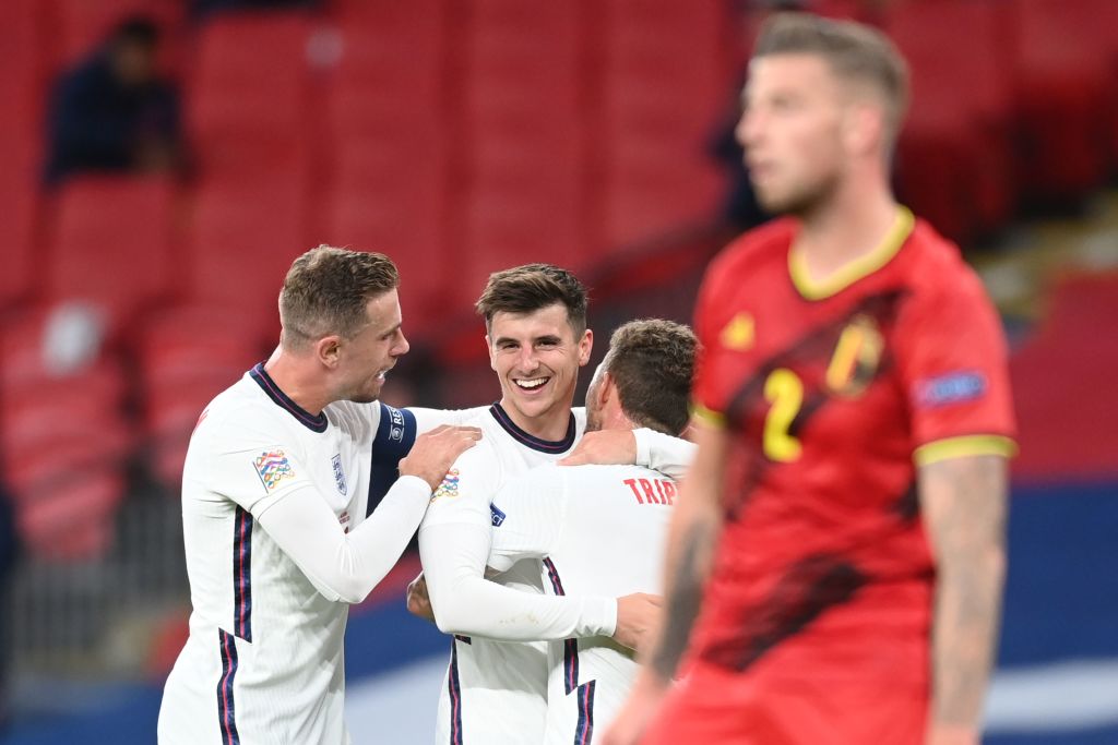 'I'll take it': Mason Mount comments on his deflected goal in Belgium win