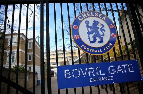 Some Chelsea fans react to 'Circus continues' banner outside Stamford Bridge