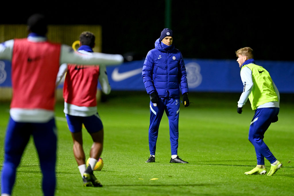 Chelsea Training and Press Conference
