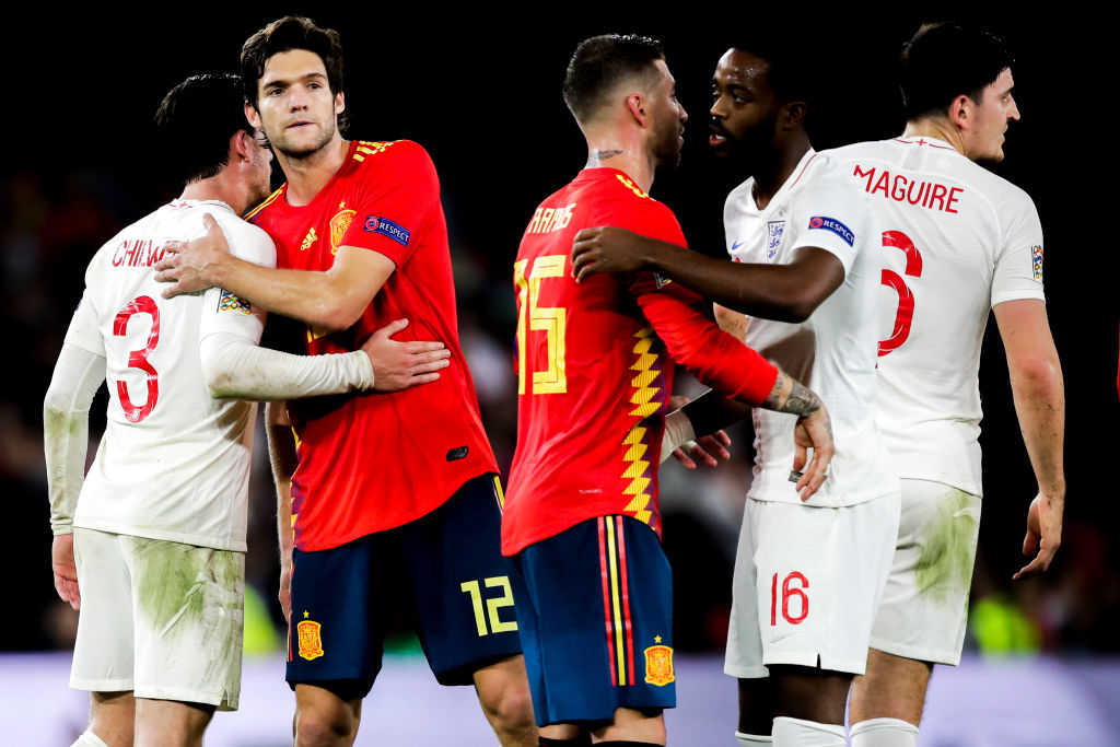 Spain v England -UEFA Nations league