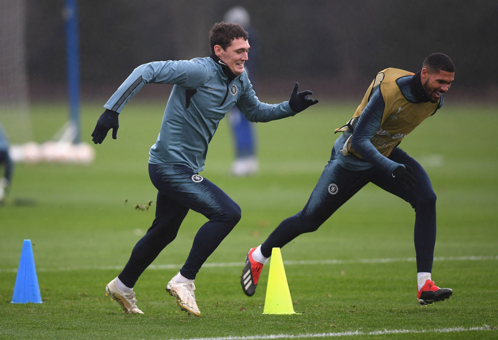 Chelsea Training and Press Conference