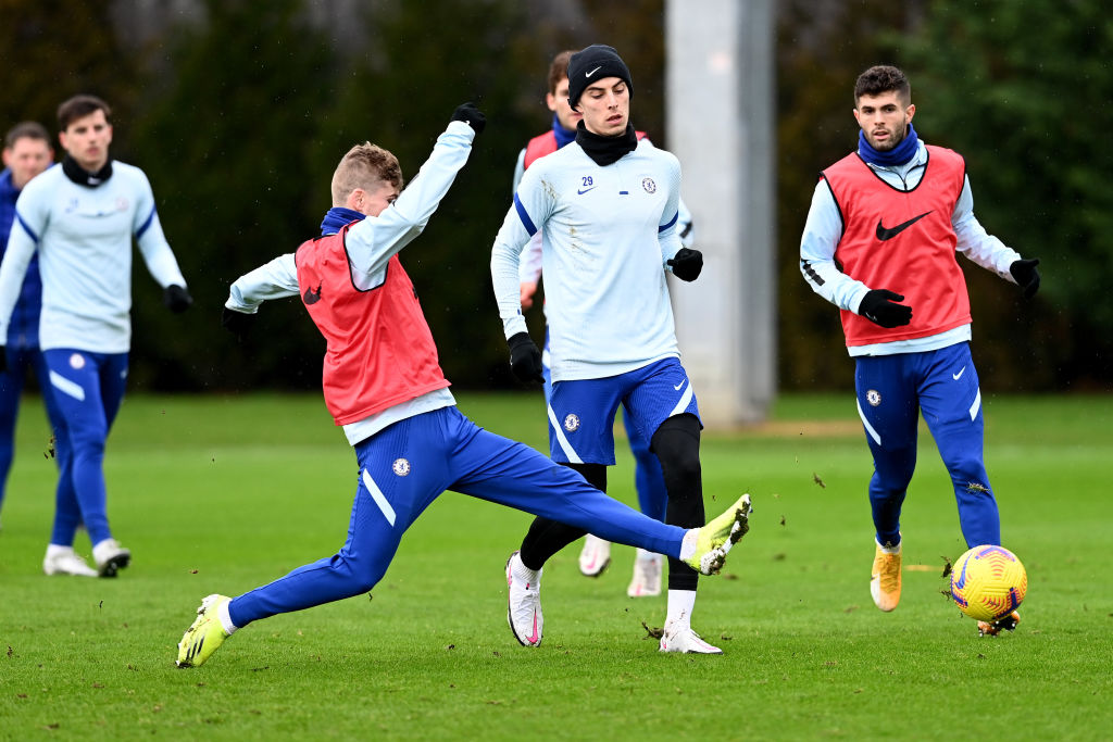 Chelsea duo back in training ahead of Atletico Madrid clash but Thiago Silva absent