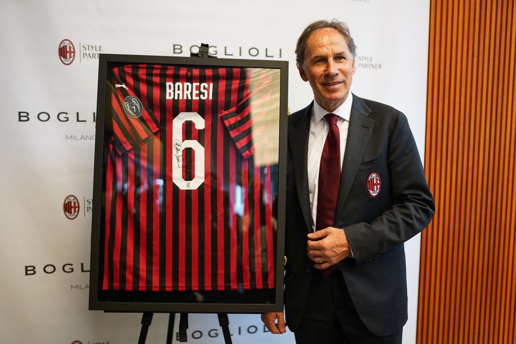 Boglioli AC Milan Style Partner Launch with Franco Baresi - AC Milan Legend