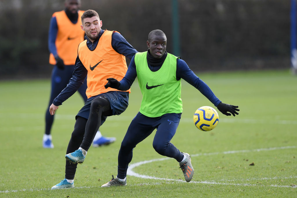 Chelsea Training and Press Conference