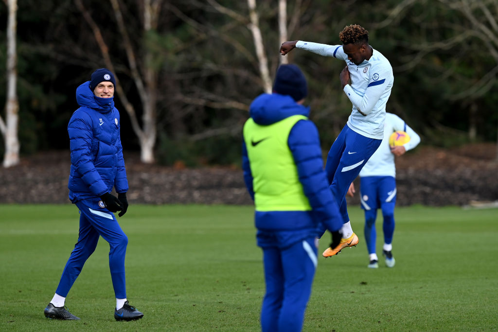 Chelsea Training Session & Press Conference