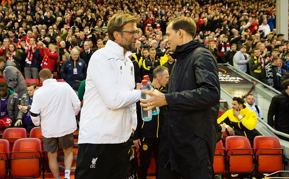 Liverpool v Borussia Dortmund - UEFA Europa League Quarter Final: Second Leg