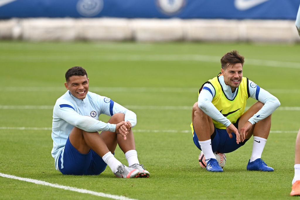 Chelsea Training and Press Confernece