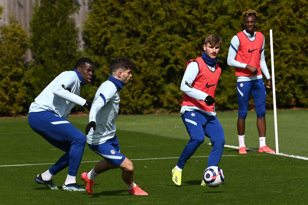 Chelsea Training and Press Conference