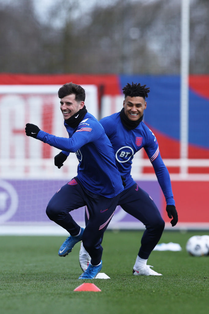 England Training Session