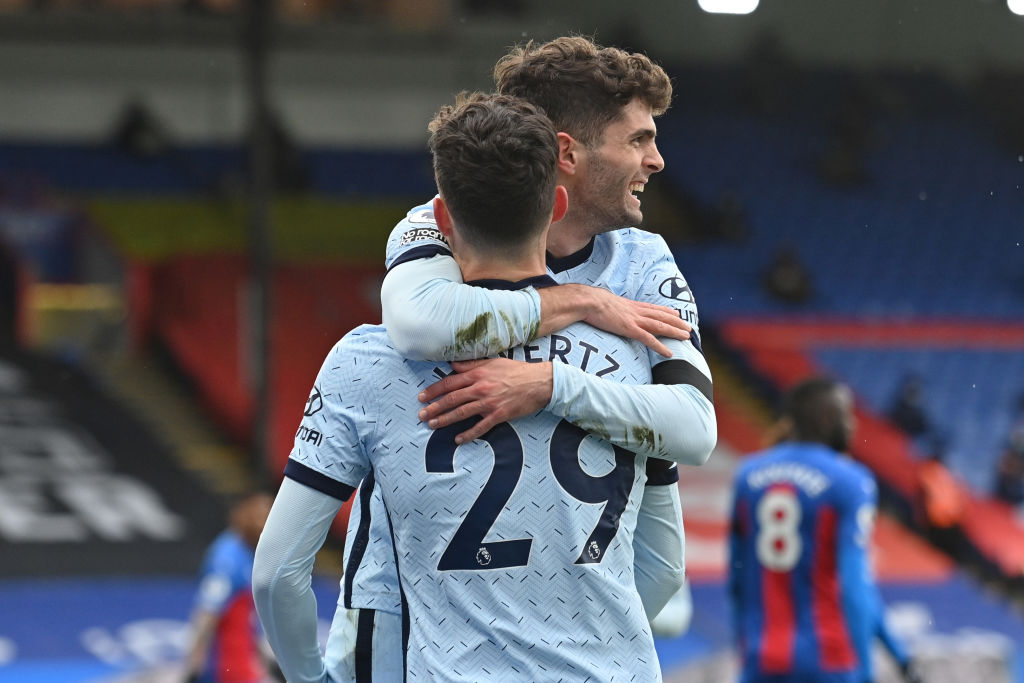 Pulisic says he had fun playing alongside one Chelsea teammate in Crystal Palace win