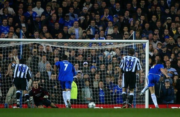 Frank Lampard scores the third goal