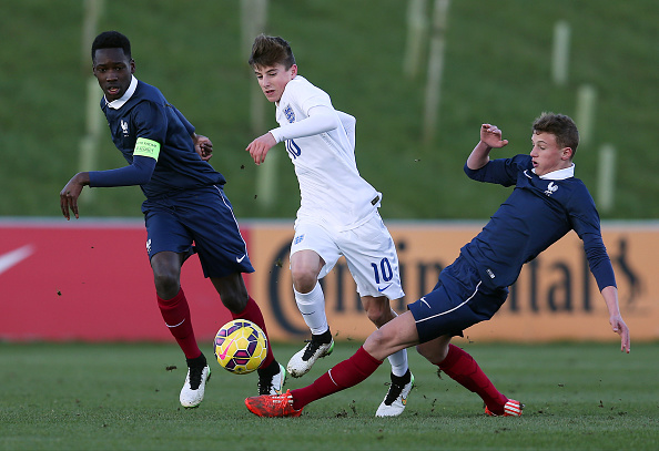 England U16 v France U16 - UEFA Under-16 Development Tournament
