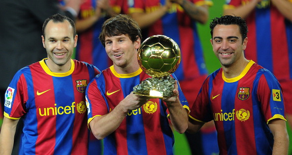 Barcelona's Argentinian forward Lionel M