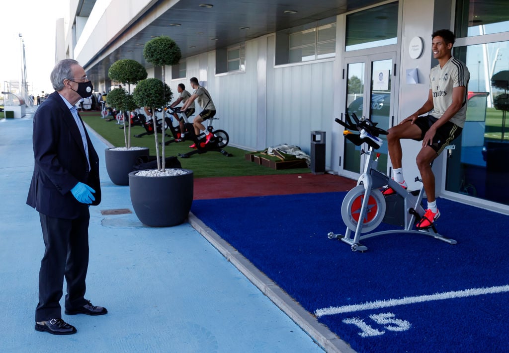 Real Madrid Training Session
