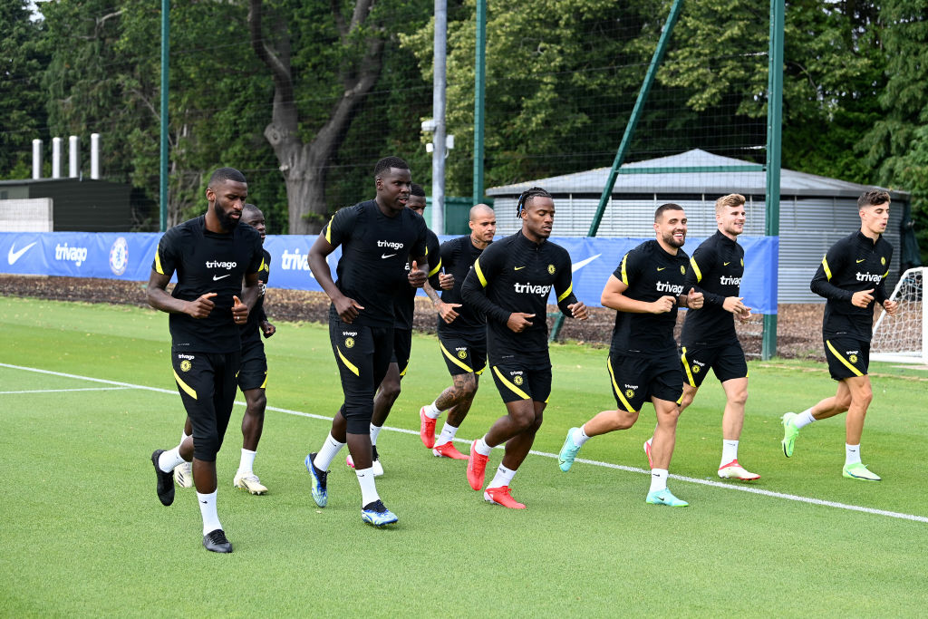 Chelsea Pre-Season Training Session
