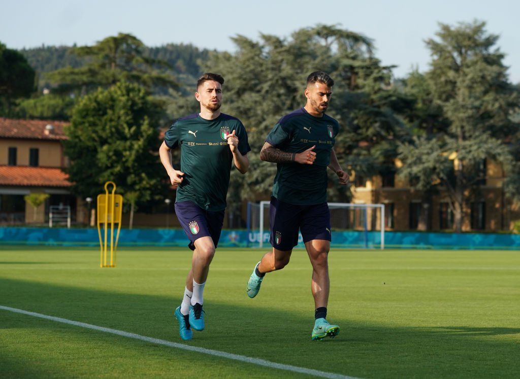 Italy Training Session And Press Conference