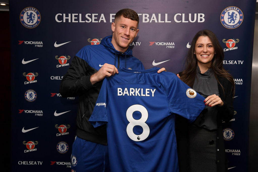 Chelsea Unveil New Signing Ross Barkley