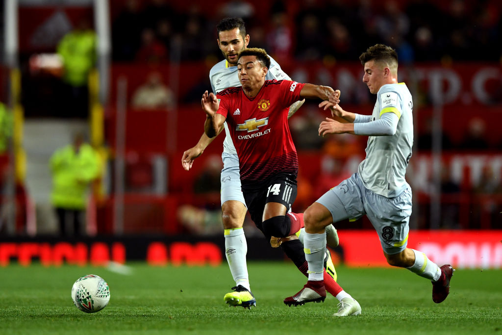Manchester United v Derby County - Carabao Cup Third Round