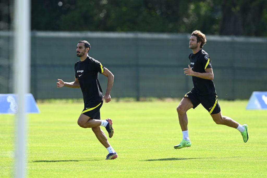 Chelsea Pre-Season Training Session
