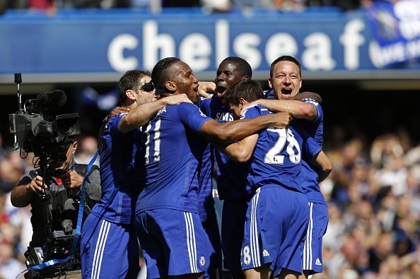 Didier Drogba reacts as player bids farewell to Chelsea after completing summer exit