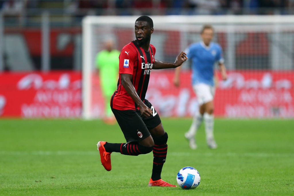 Fikayo Tomori of Ac Milan in action during the Serie A