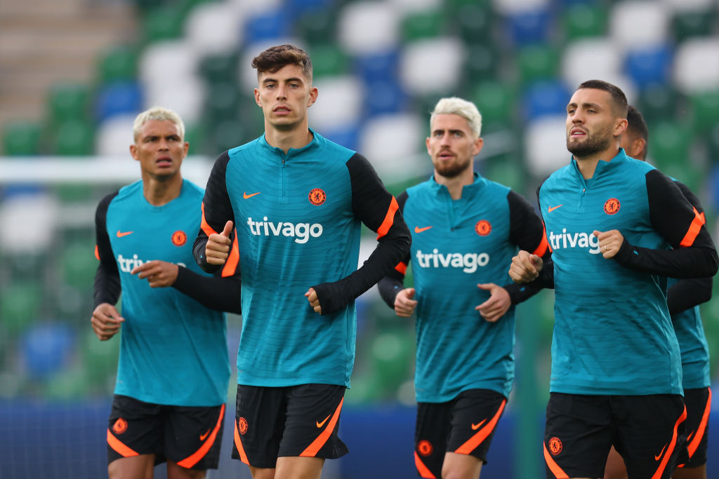 Chelsea FC Training Session And Press Conference – UEFA Super Cup 2021