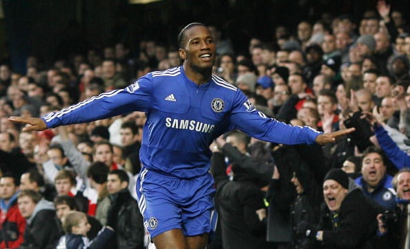 Chelsea's Ivory Coast striker Didier Dro