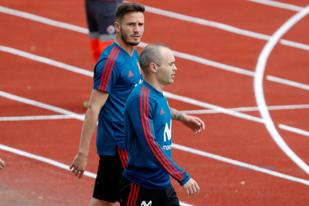Spain Training Session