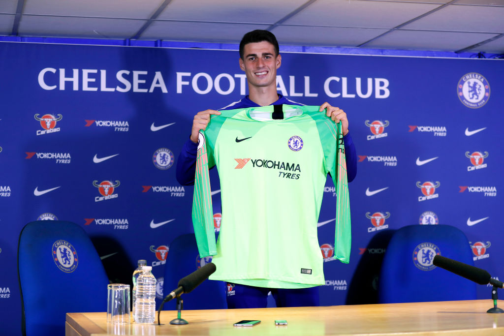 Chelsea Unveil New Signing Kepa Arrizabalaga