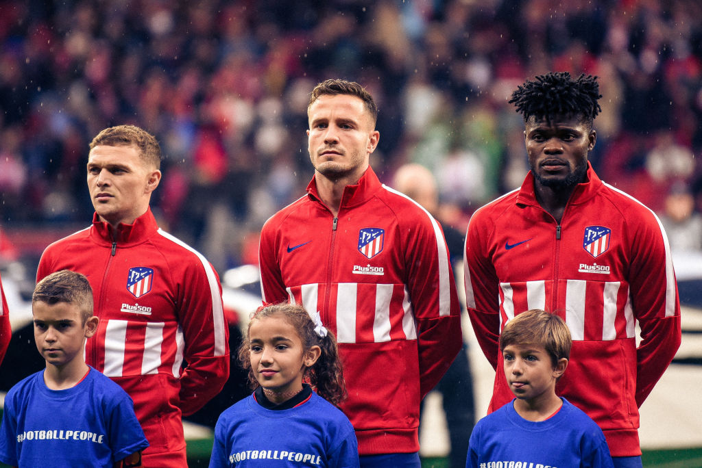 Kieran Tripper's three-word reaction to Saul Niguez's display for Chelsea last night