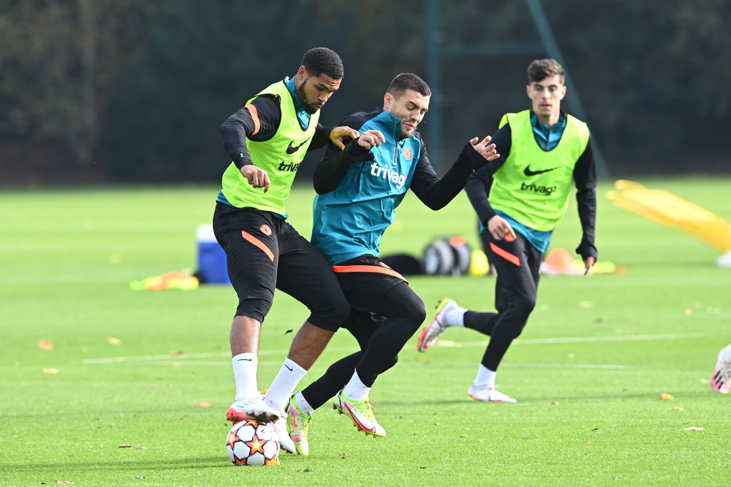 Chelsea Training and Press Conference