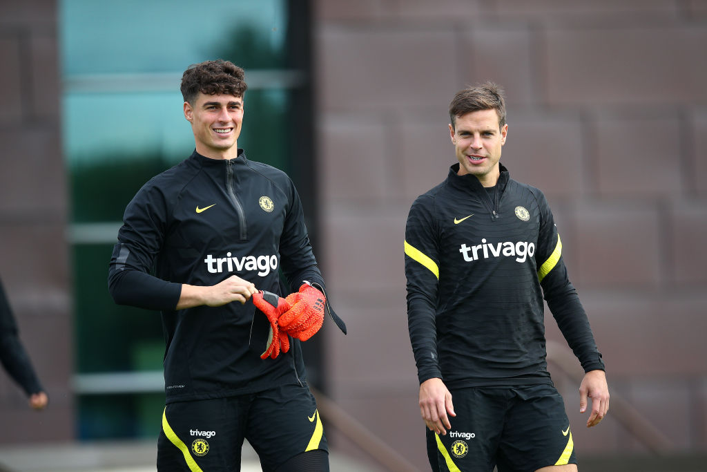 Chelsea Training Session And Press Conference
