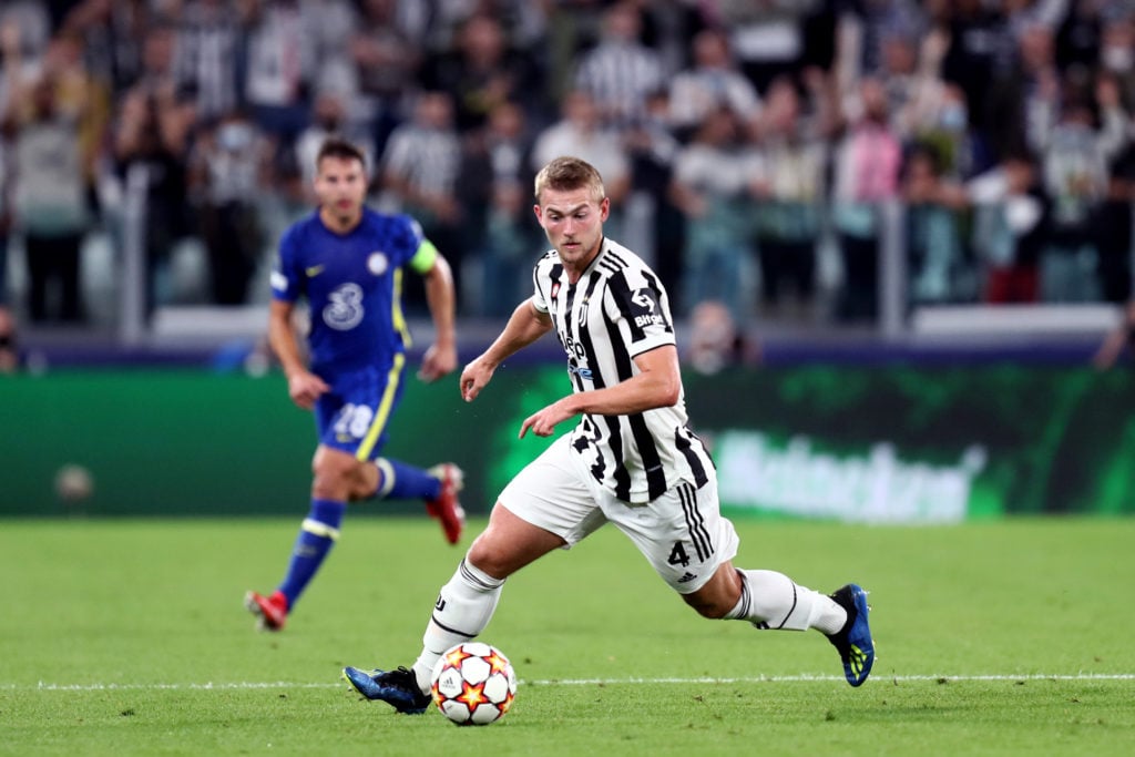 Matthijs de Ligt of Juventus Fc  in action during the  Uefa